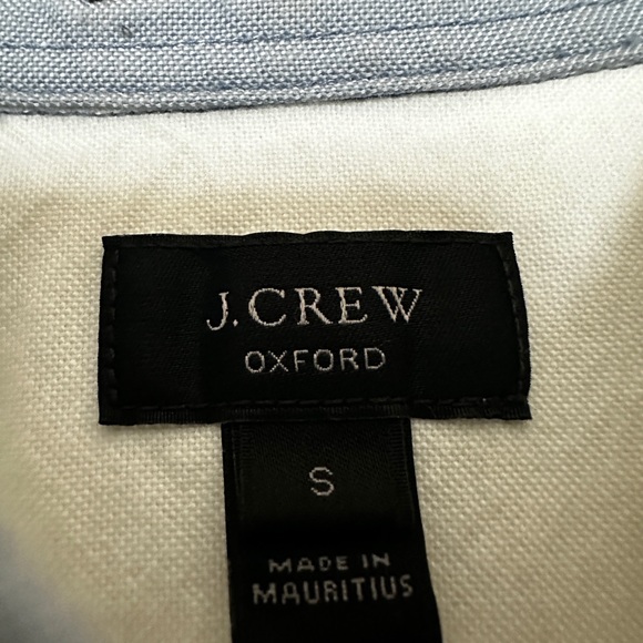 J.Crew Slim Fit Two-Tone Blue Long Sleeve Button Down Oxford Shirt A1768 - Picture 2 of 3